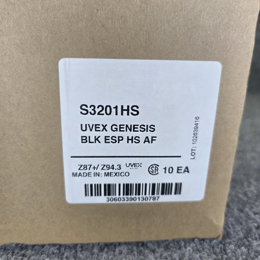 Uvex S3201 Genesis Espresso Lens Safety Glasses 1 Pair